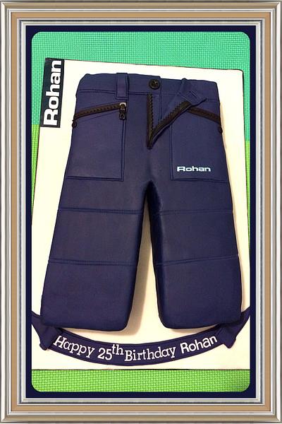 Rohan Trousers Cake - Cake by Cake Explosion!