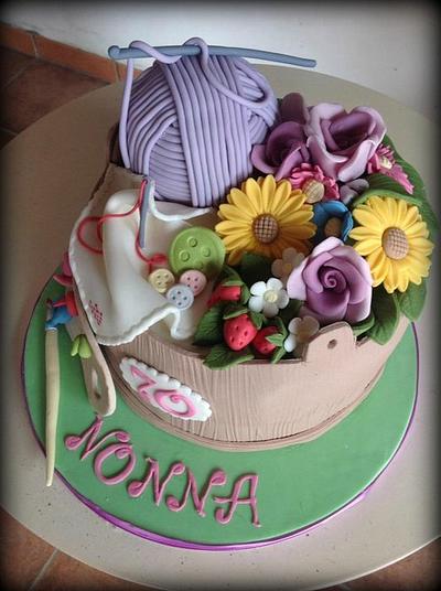 Hobby of a grandmother - Cake by Sabrina Di Clemente