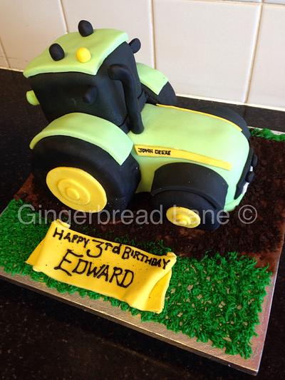 Tractor - Cake by Gingerbread Lane