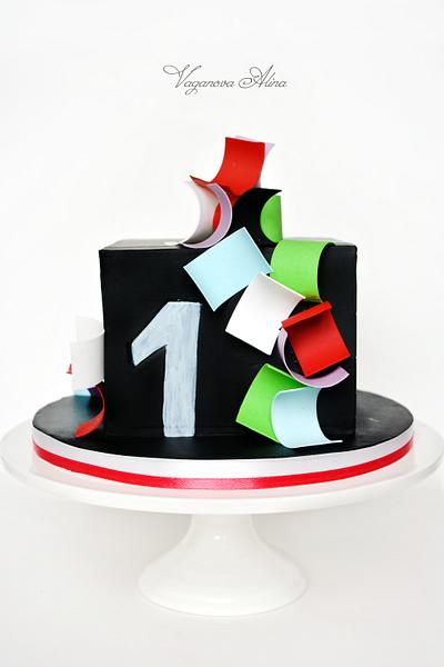 futuristic cake - Cake by Alina Vaganova