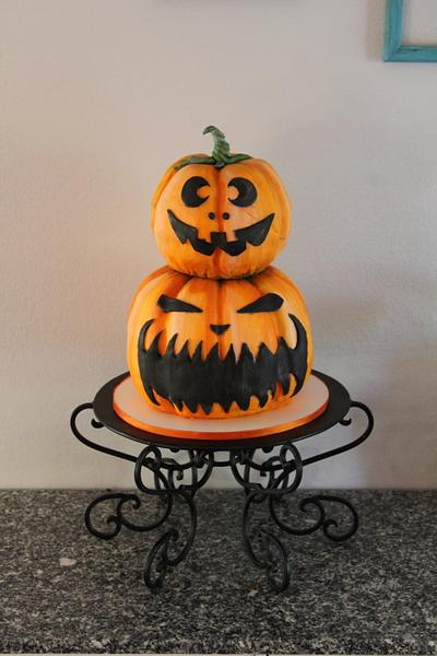 Pumpkin Cakes - Cake by The Little Caker