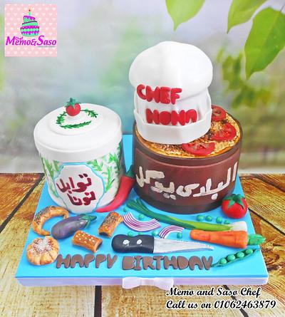 Chef birthday cake - Cake by Mero Wageeh