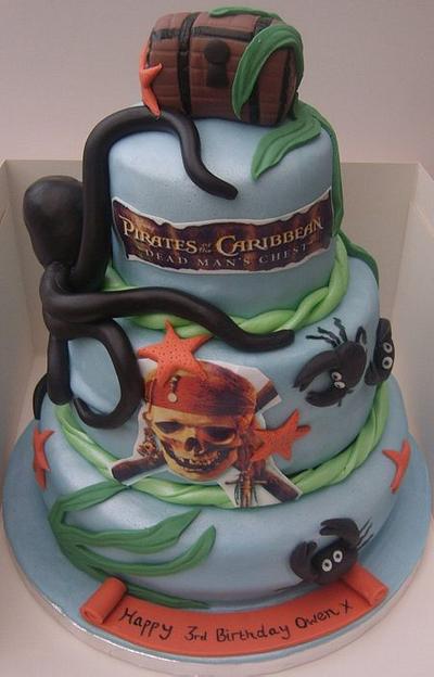 Pirates of the Carribean - Cake by sarah