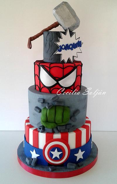 Advengers cake - Cake by Cecilia Solján