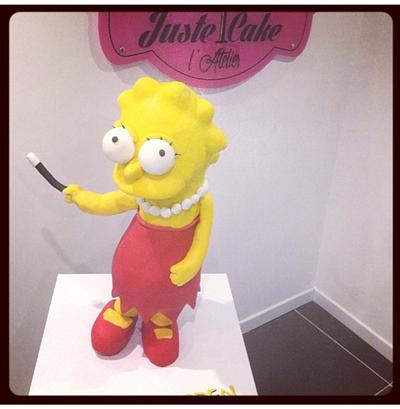My Lisa Simpson cake - Cake by Juste1cake