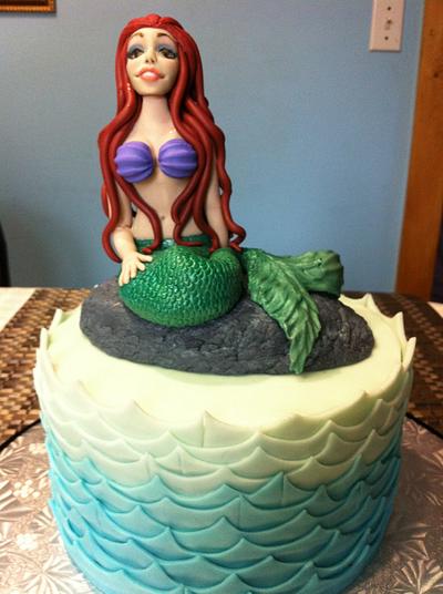 Mermaid - Cake by Tracy Farquhar 
