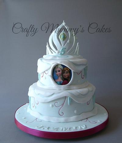 Frozen for Jazmin - Cake by CraftyMummysCakes (Tracy-Anne)
