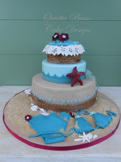 Pool party - Cake by Orietta Basso