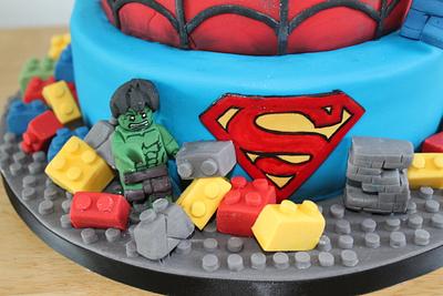 Lego Hulk tutorial - Cake by Zoe's Fancy Cakes
