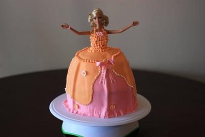 Barbie cake - Cake by Classic Cakes by Sakthi