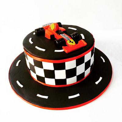 Ferrari Car Cake - Cake by Signature Cake By Shweta