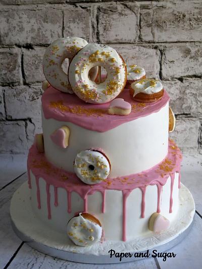 Donuts Cake - Cake by Dina - Paper and Sugar