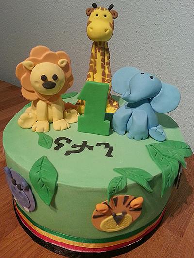 jungle cake - Cake by favourite cakes