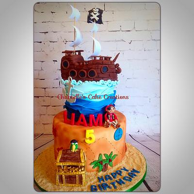 Pirate cake - Cake by Chantelle's Cake Creations
