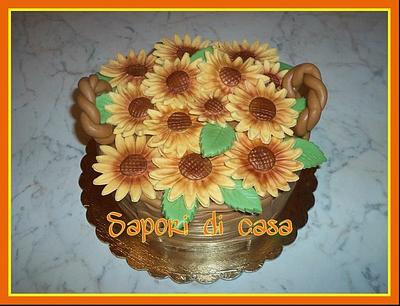 Cesto di girasoli - Cake by Irene Zago