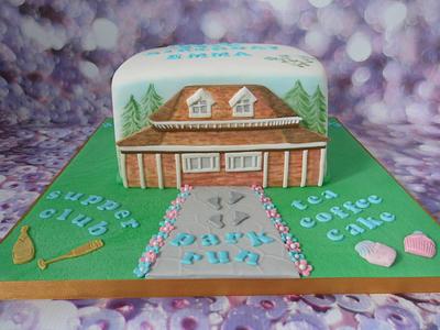 Pavilion cake - Cake by Karen's Cakes And Bakes.