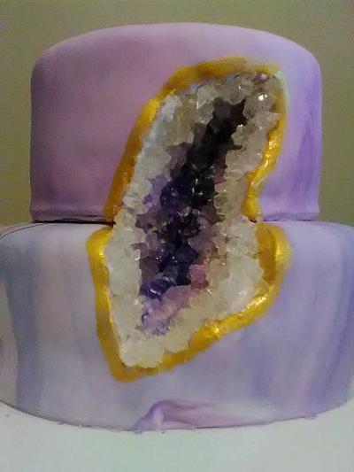 Purple geode - Cake by Vanna