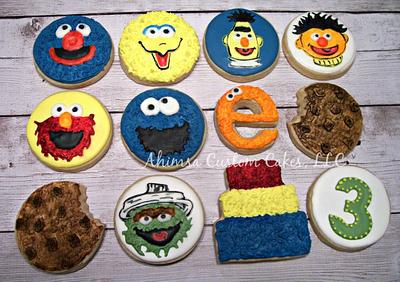 Sesame Street cookies - Cake by Ahimsa