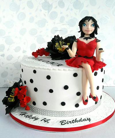 The Cake of Miss Simona - Cake by Dari Karafizieva