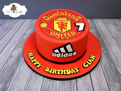 Manchester united cake - Cake by Urszula Landowska
