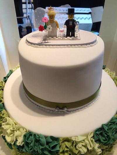 Wedding cake - Lego - Cake by cakesbysilvia1