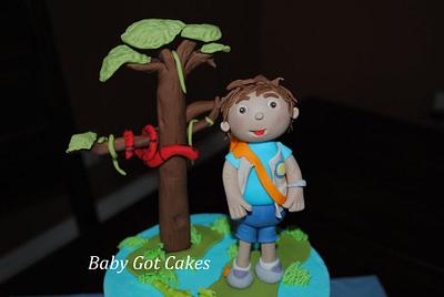 'Diego' Cake Topper - Cake by Baby Got Cakes