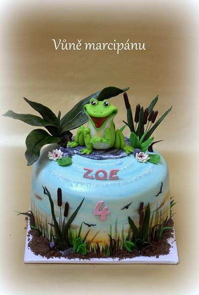 Happy frog - Cake by vunemarcipanu