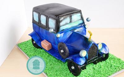 1920 Silver Ghost Car Cake  - Cake by Znique Creations