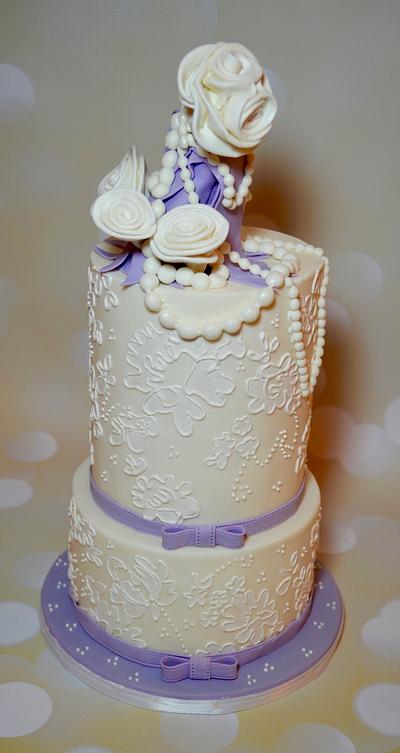 Audrey Hepburn Cake Collaboration - Cake by Sweet Swirls by Viv