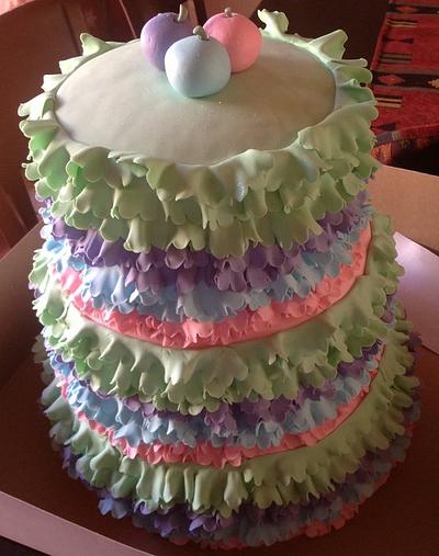 Ruffle Cake - Cake by Koek Krummels