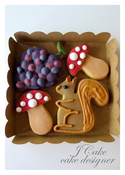 autumn cookies - Cake by JCake cake designer