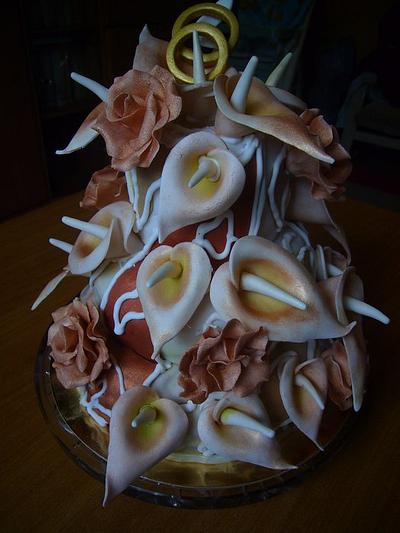 Wedding cake - Cake by Bożena