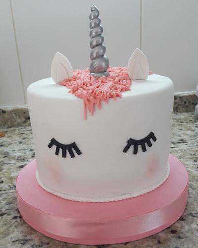 Pink unicorn - Cake by Veronica