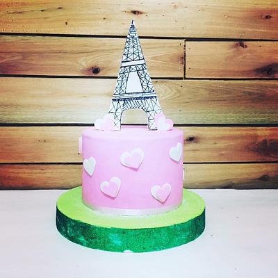 Paris Cake - Cake by Chica PAstel