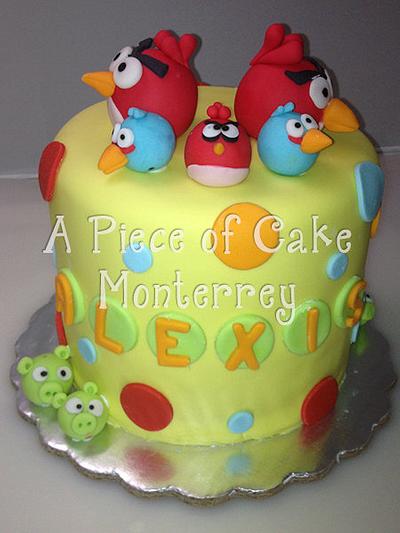 Angry Birds - Cake by Cake Boutique Monterrey