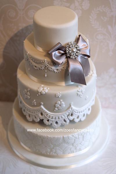 Wedding cake  - Cake by Zoe's Fancy Cakes
