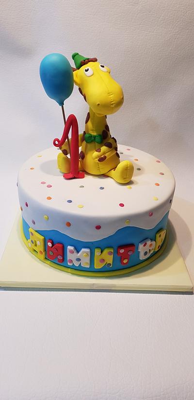 giraffe cake - Cake by Ladybug0805