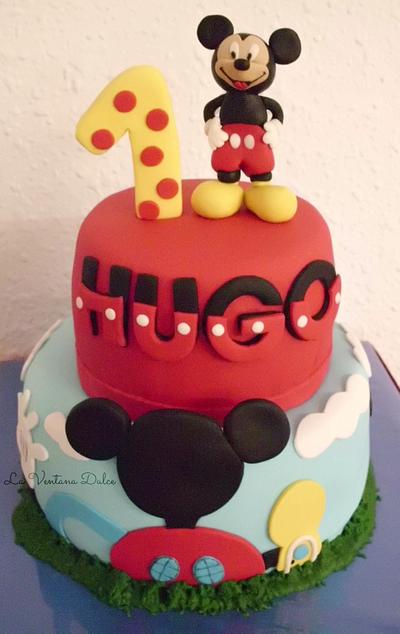 Mickey Mouse Cake - Cake by Andrea - La Ventana Dulce