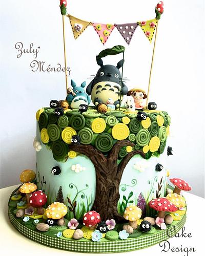 Totoro Cake - Cake by Sweet Art Painting
