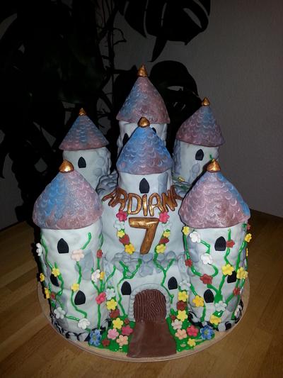 Fairy Tale Castle - Cake by Weys Cakes