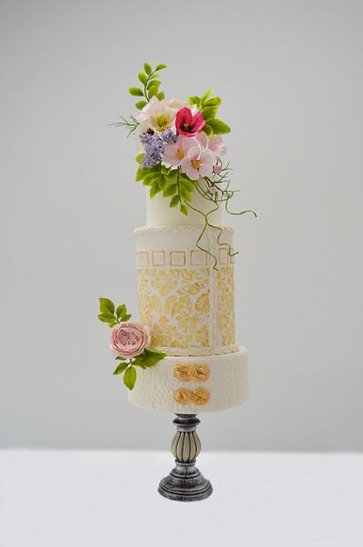 summer wedding cake - Cake by Catalina Anghel azúcar'arte