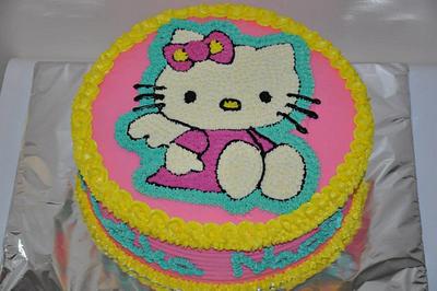 Hello Kitty - Cake by Agnieszka