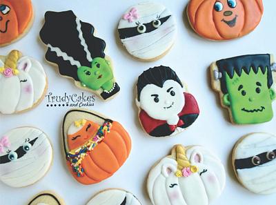 Halloween characters - Cake by TrudyCakes