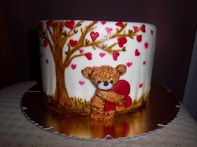 love is in the air... - Cake by nataliasweetheart