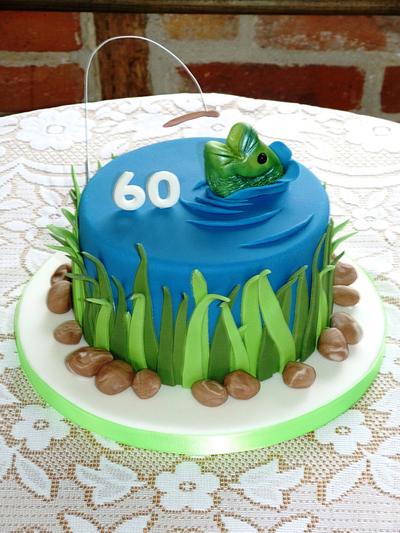Fishing cake - Cake by Angel Cake Design