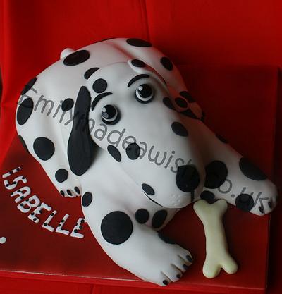 Spotty dog - Cake by Emilyrose