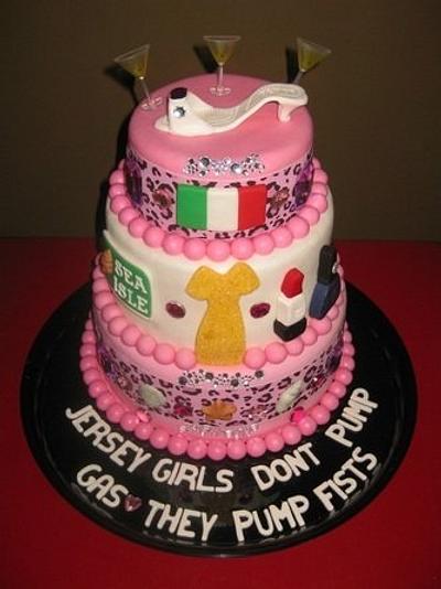 Jersey Girl - Cake by GinaMaria