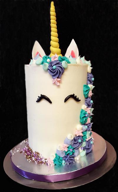 Unicorn cake - Cake by Anchored in Cake