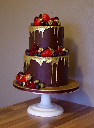 Chocolate opulence  - Cake by lorraine mcgarry