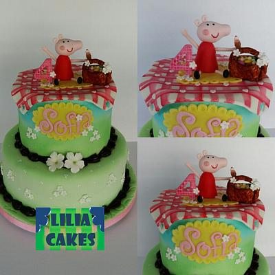 Peppa Pig  - Cake by LiliaCakes